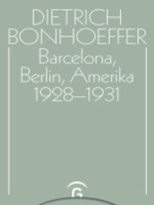 cover image of Barcelona, Berlin, Amerika 1928-1931